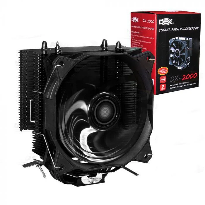 Cooler multi socket Gamer Dex Dx-2000 Sem Led Cod: 3967